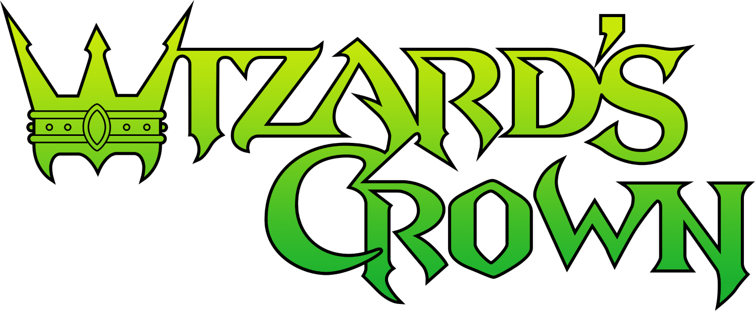 Wizards Crown logo for Commodore 64